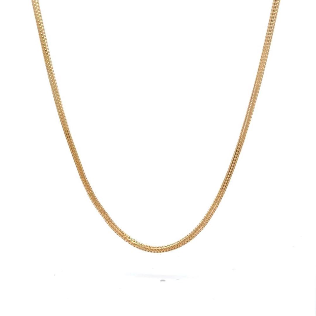 İtalyan Balıksırtı Kolye 43 Cm