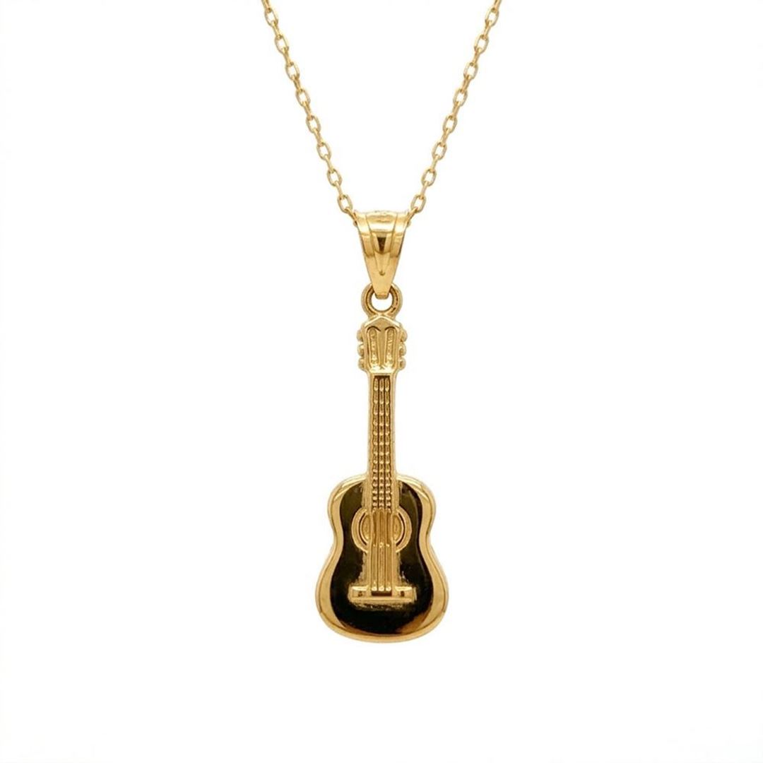 Gitar Tasarım Kolye