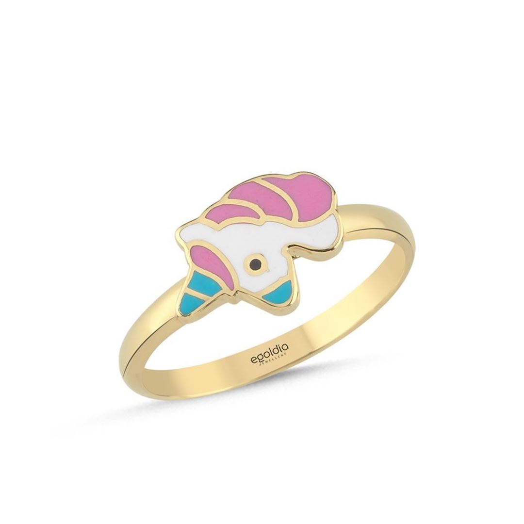 Unicorn Tasarım Çocuk Yüzük