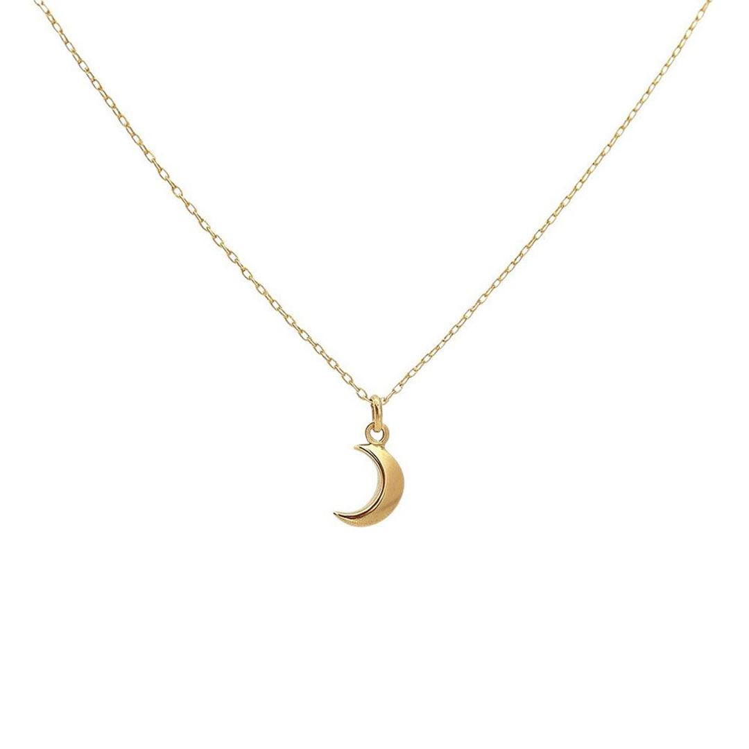 Hilal Tasarım Minimal Kolye
