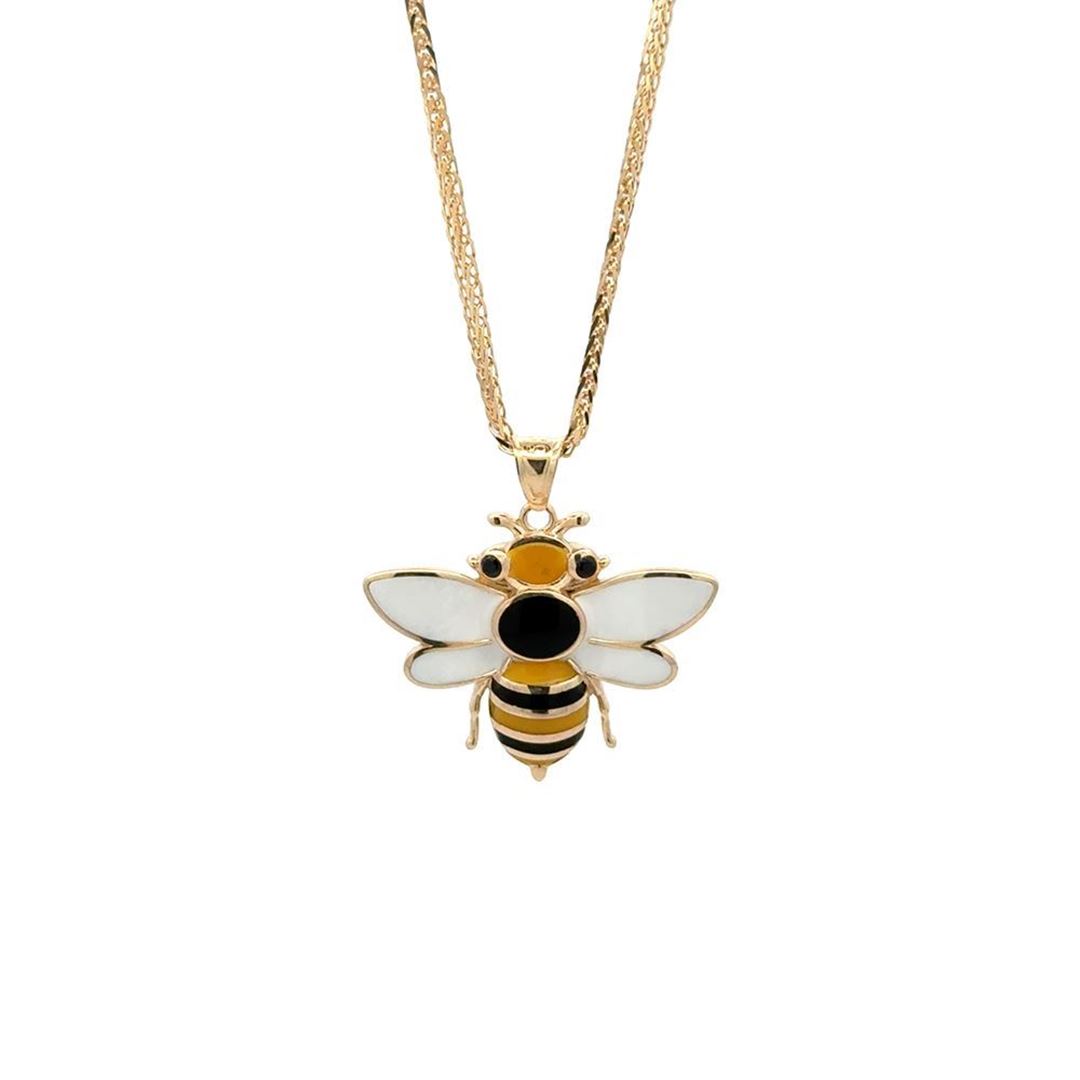 Arı Kolye Ucu (2,0*2,3 Cm 0,15 Mm)